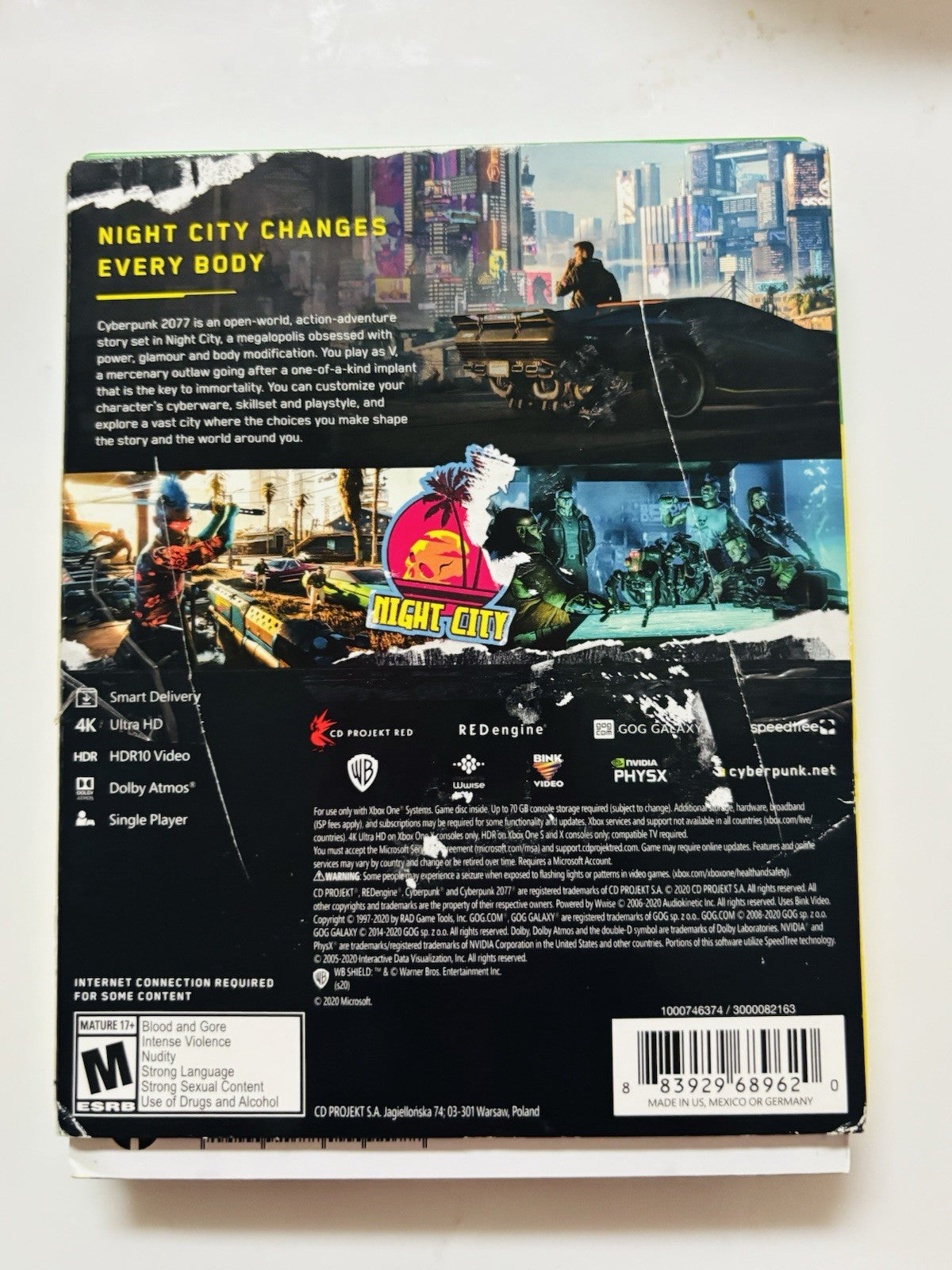 Cyberpunk 2077 - Microsoft Xbox One