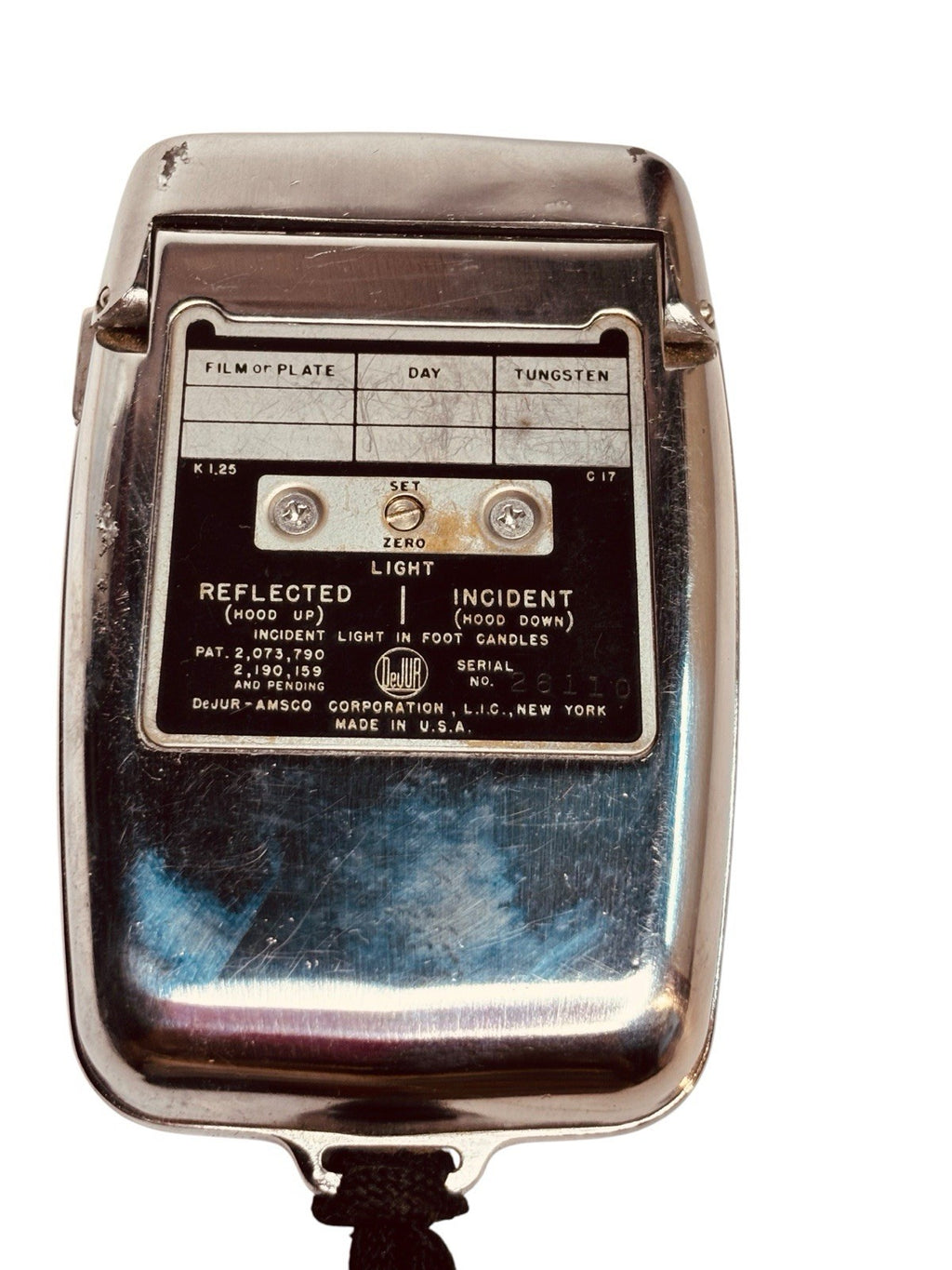 DECO LIGHT METER, ART DUAL PROFESSIONAL, ORIGINAL CASE & MANUAL~ VINTAGE