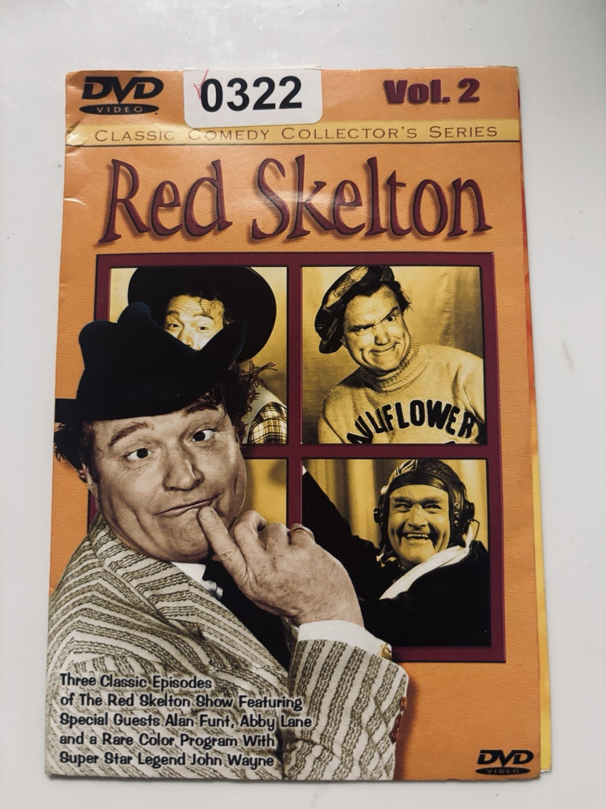 *Classic Red Skelton Comedy Collector's Series DVD - Disc Vol. 2 "Excellent"