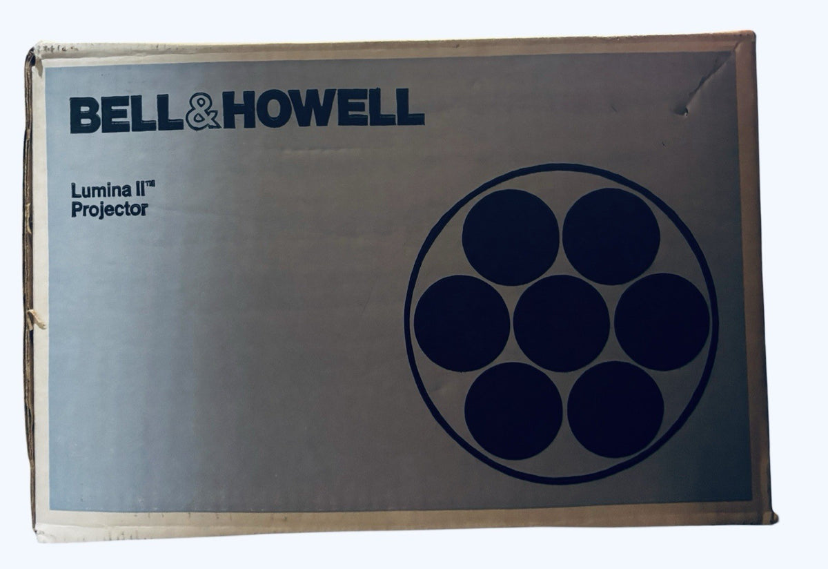 Bell & Howell 1421 Dual 8 Movie Projector Director Series, Manual/Original Box