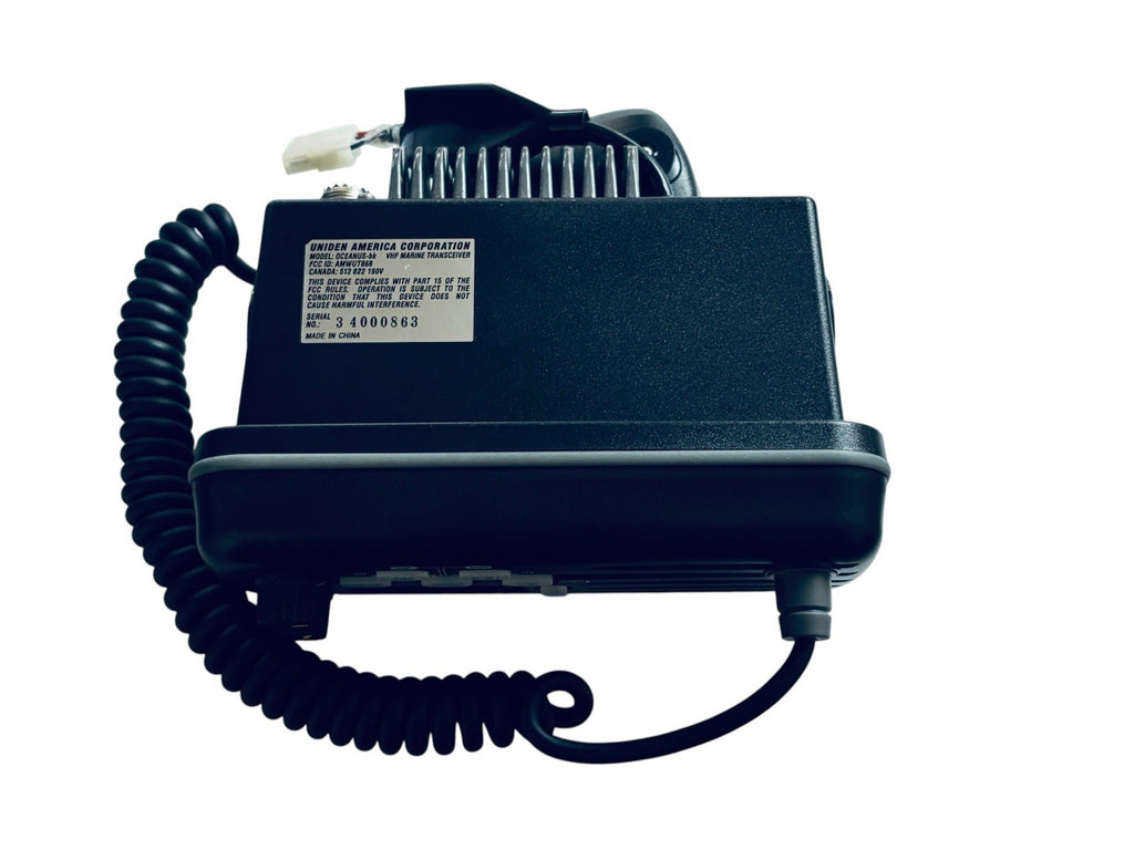 *Uniden Solara BK Compact VHF Marine Radio Model: OCEANUS-bk with Manual NEW
