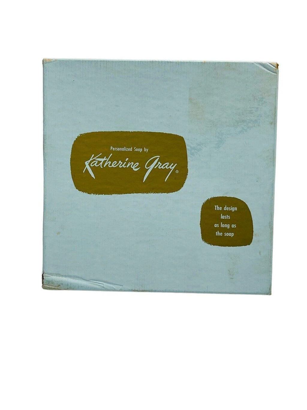 *KATHERINE GRAY PERSONALIZED SOAP "6 EACH BAR IS SEALED-ORIGINAL BOX"