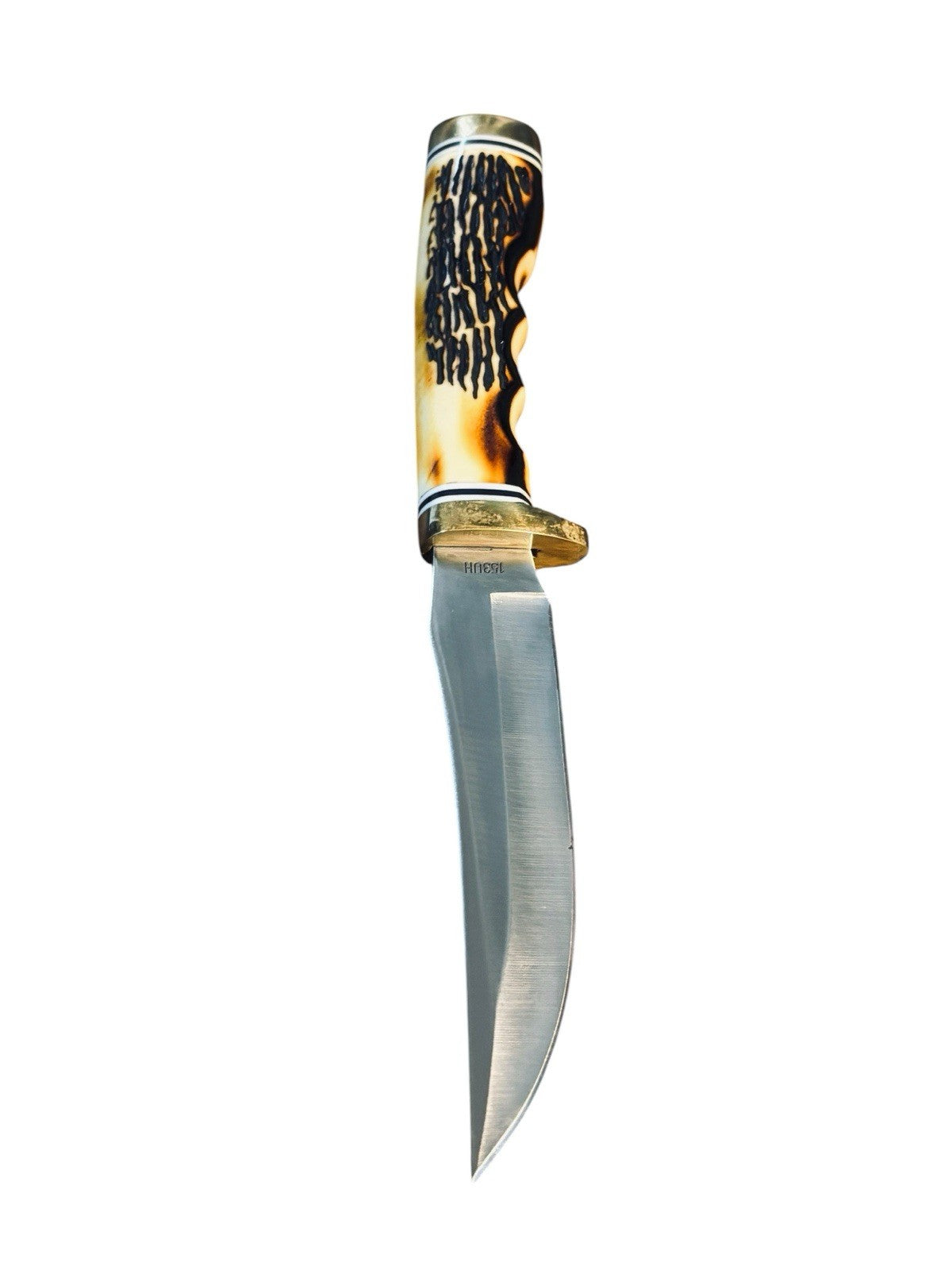 Schrade Uncle Henry 153UH Golden Spike Rat Tail Tang Fixed Blade Knife