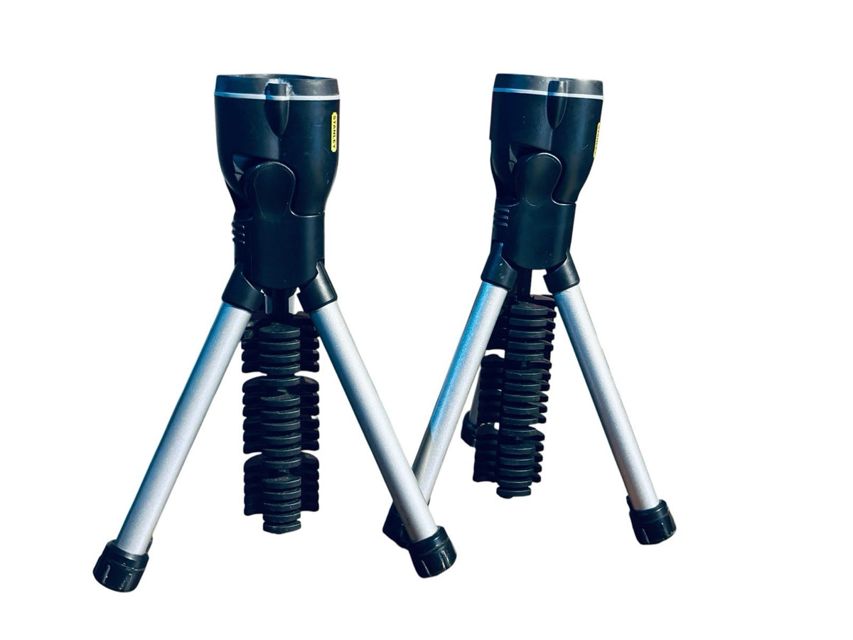 *STANLEY Maxlife 369LED Tripod Torch Flash Light Tripod Angle Adjustable 10.75"L
